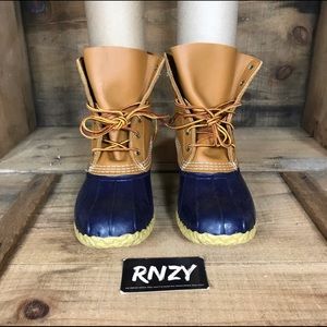 L.L. Bean Duck boots navy